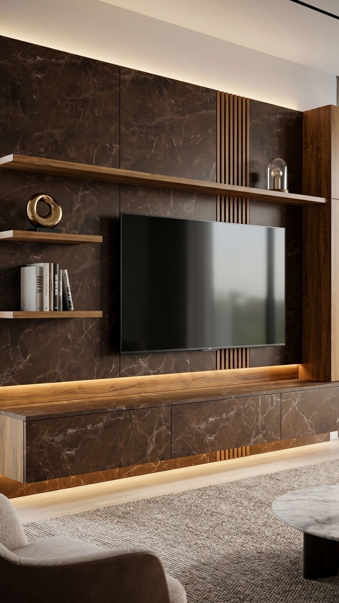 MARIQNO MARBLE BROWN