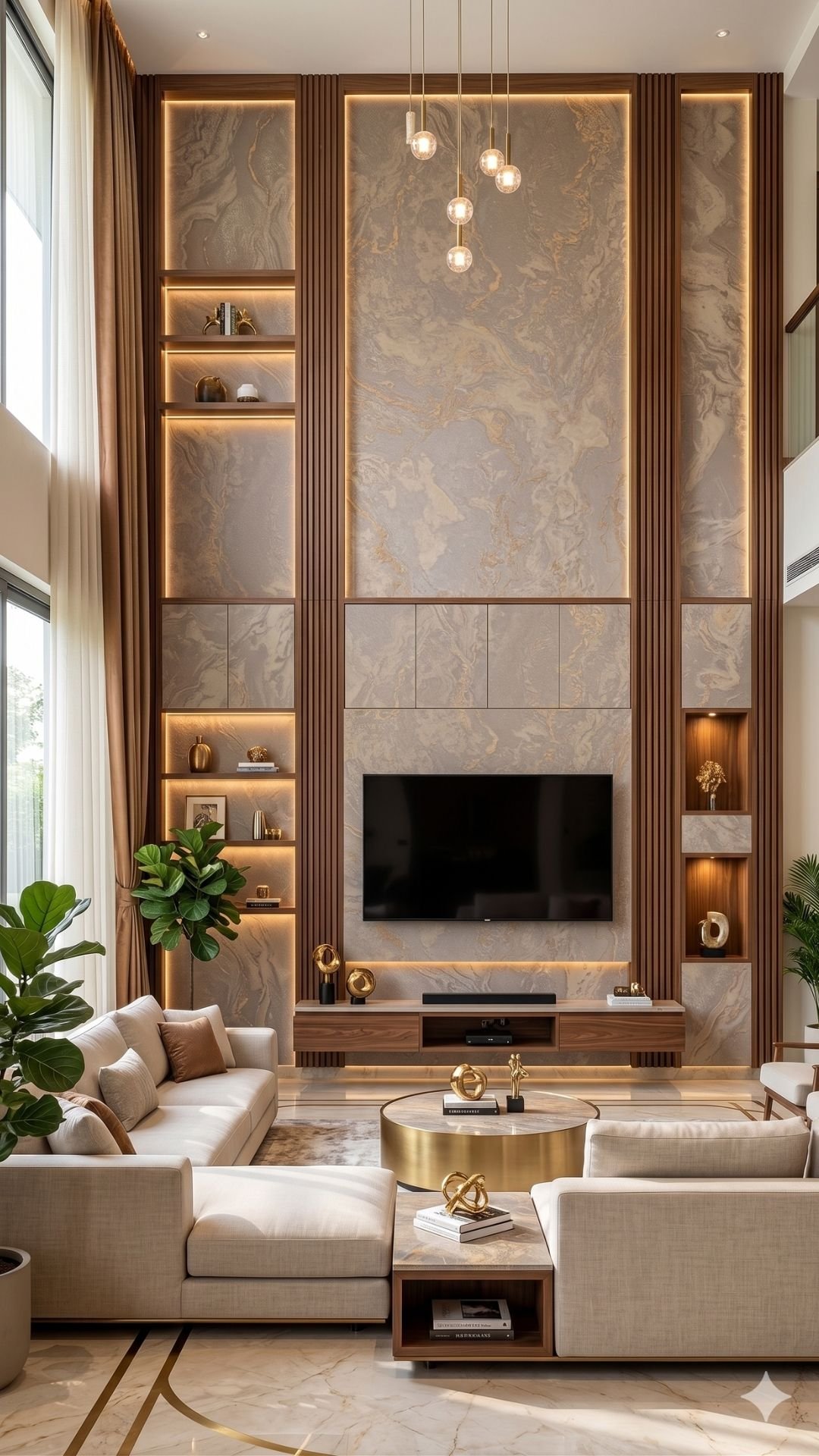 RIVERA MARBLE LIGHT